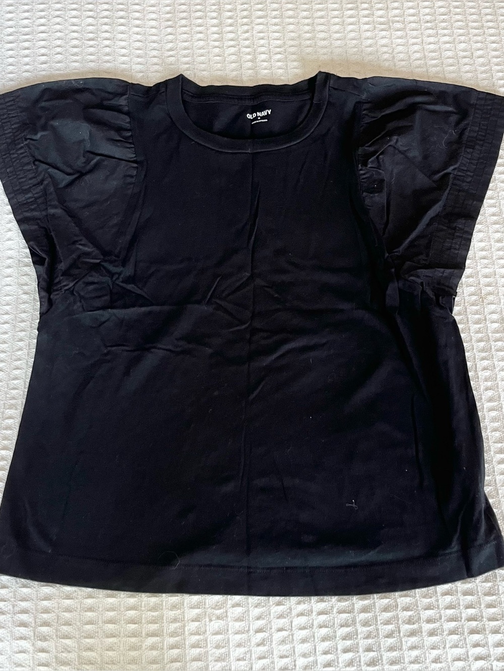 Old Navy black short sleeve top size medium